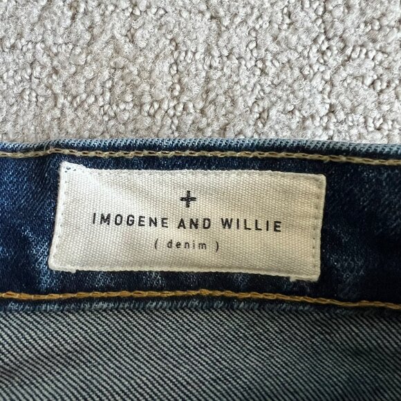 Imogene + Willie Women's Straight Leg Jeans - Sophie Indigo Stretch - Picture 3 of 11